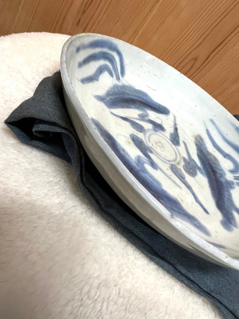 呉須 染め付け鳳凰紋 初期伊万里 値下げ！ - メルカリ