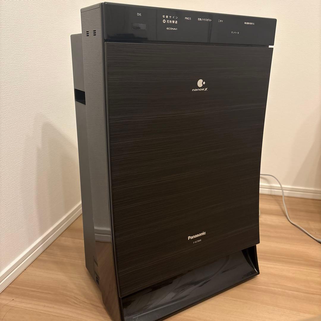 Panasonic加湿空気清浄機　F-VC70XR ヨドバシ.com - パナソニック Panasonic 加湿空気清浄機 ナノイーX