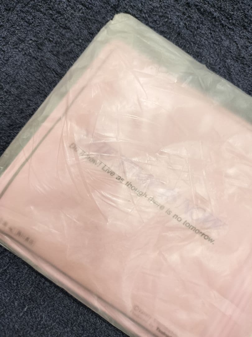 薬師丸ひろ子　当時物ビニール財布　ピンク