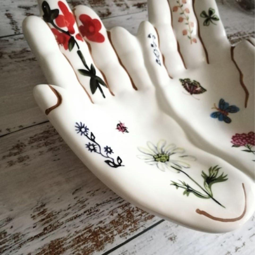 Nathalie Let ナタリーレテ 手のひらプレート ハンドトレイ - メルカリ