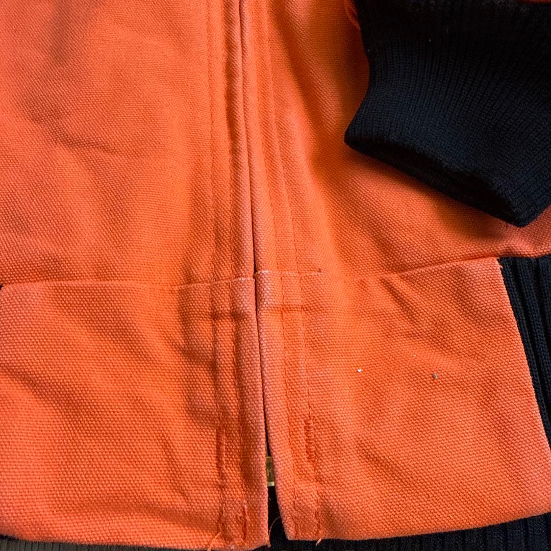 carhartt アクティブジャケット オレンジ USA - メルカリ