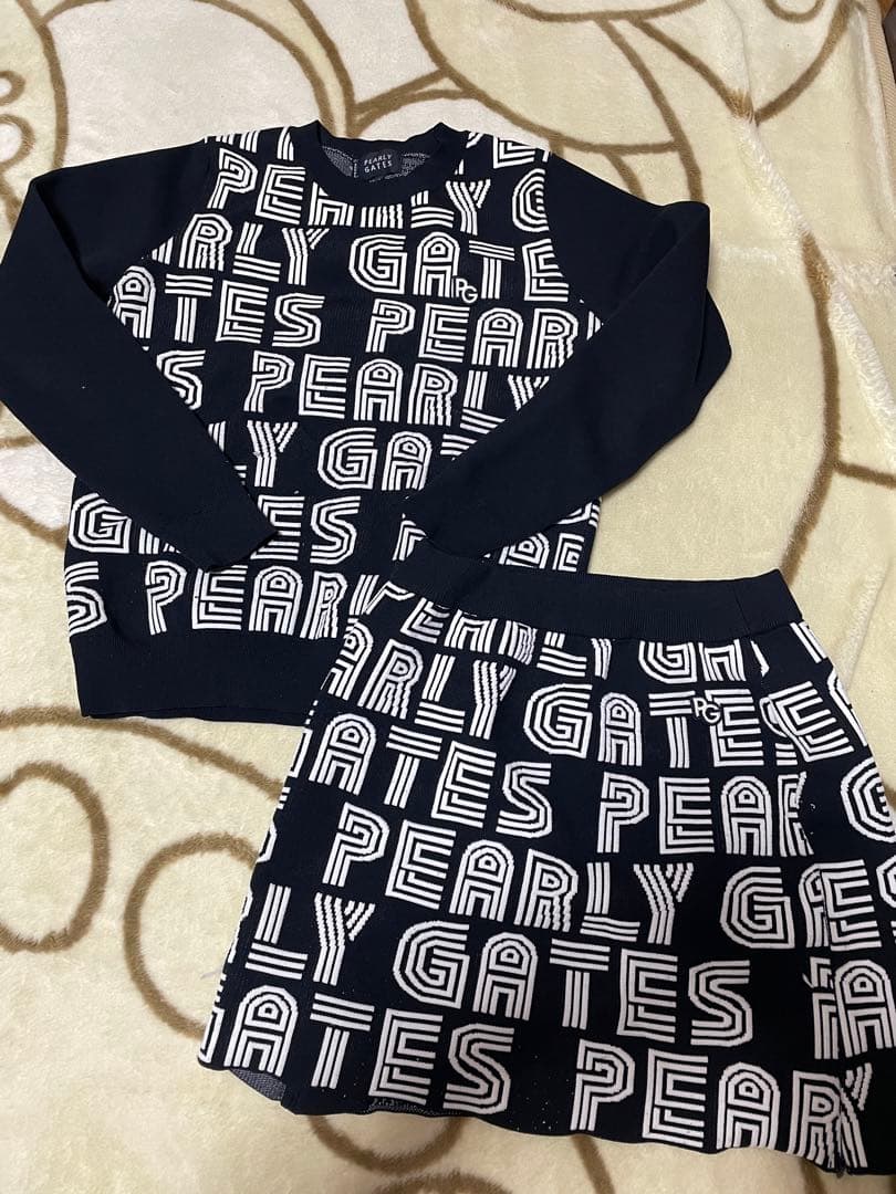 超美品！シルエット◎パーリーゲイツのニットセットアップ パーリーゲイツ 定価7.6万 ニット セットアップ | 株式会社 エコラボ