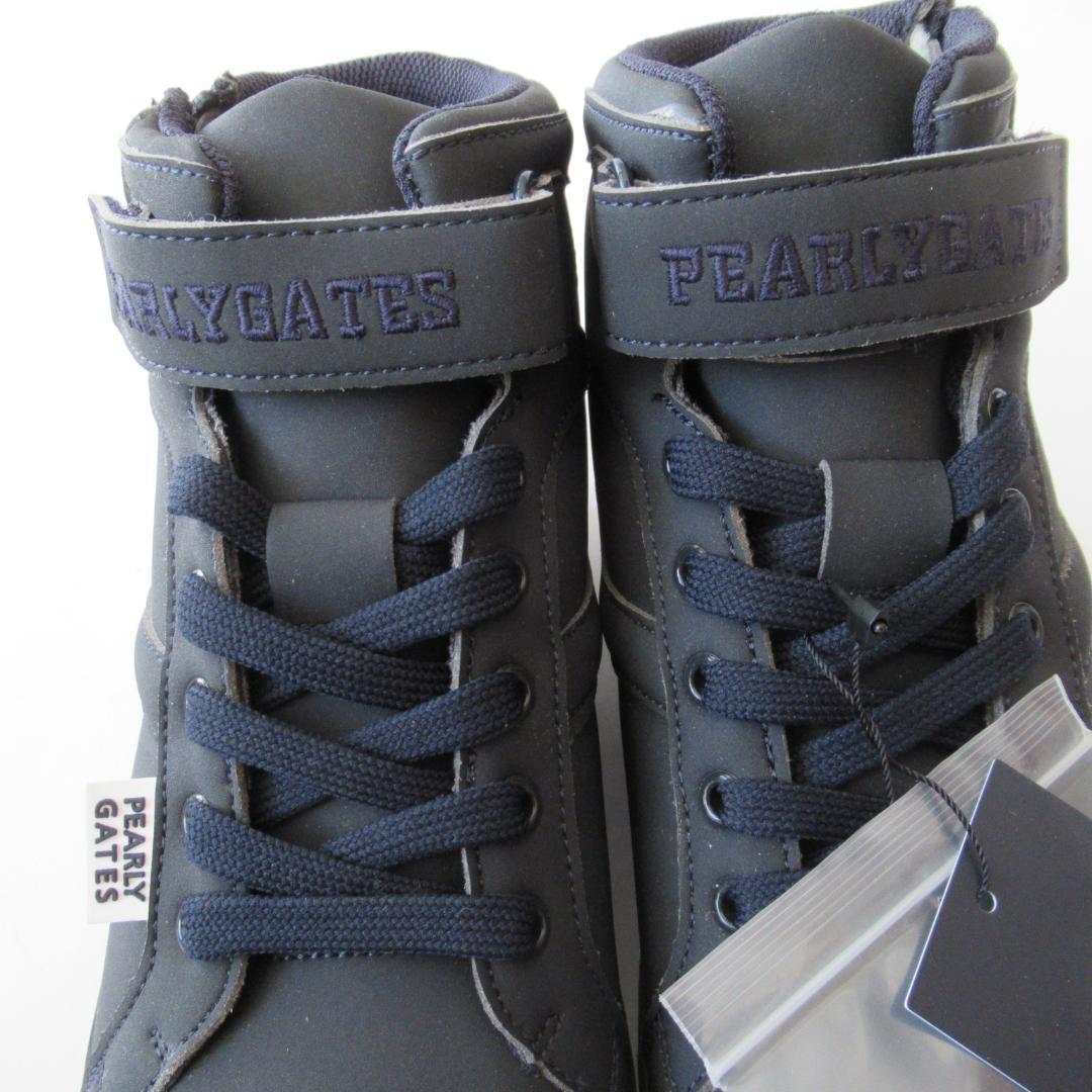 パーリーゲイツ新品濃紺 ソフトスパイク ゴルフシューズ 23.0ｃｍ No.2