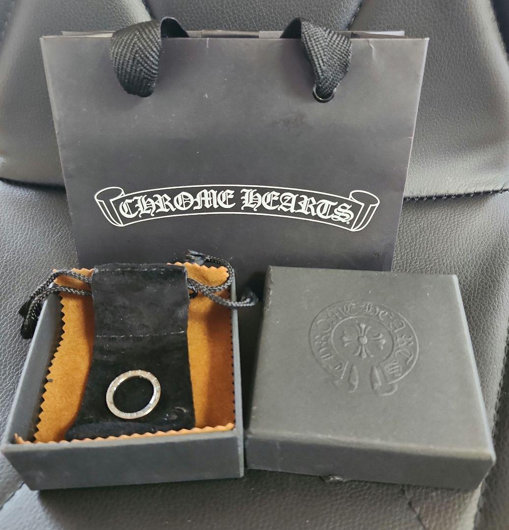 正規品　Chrome Hearts リング　付属品: 紙袋、箱、巾着、保証書入れ クロムハーツ 付属品3点セット 黒 ch chrome hearts アクセサリー