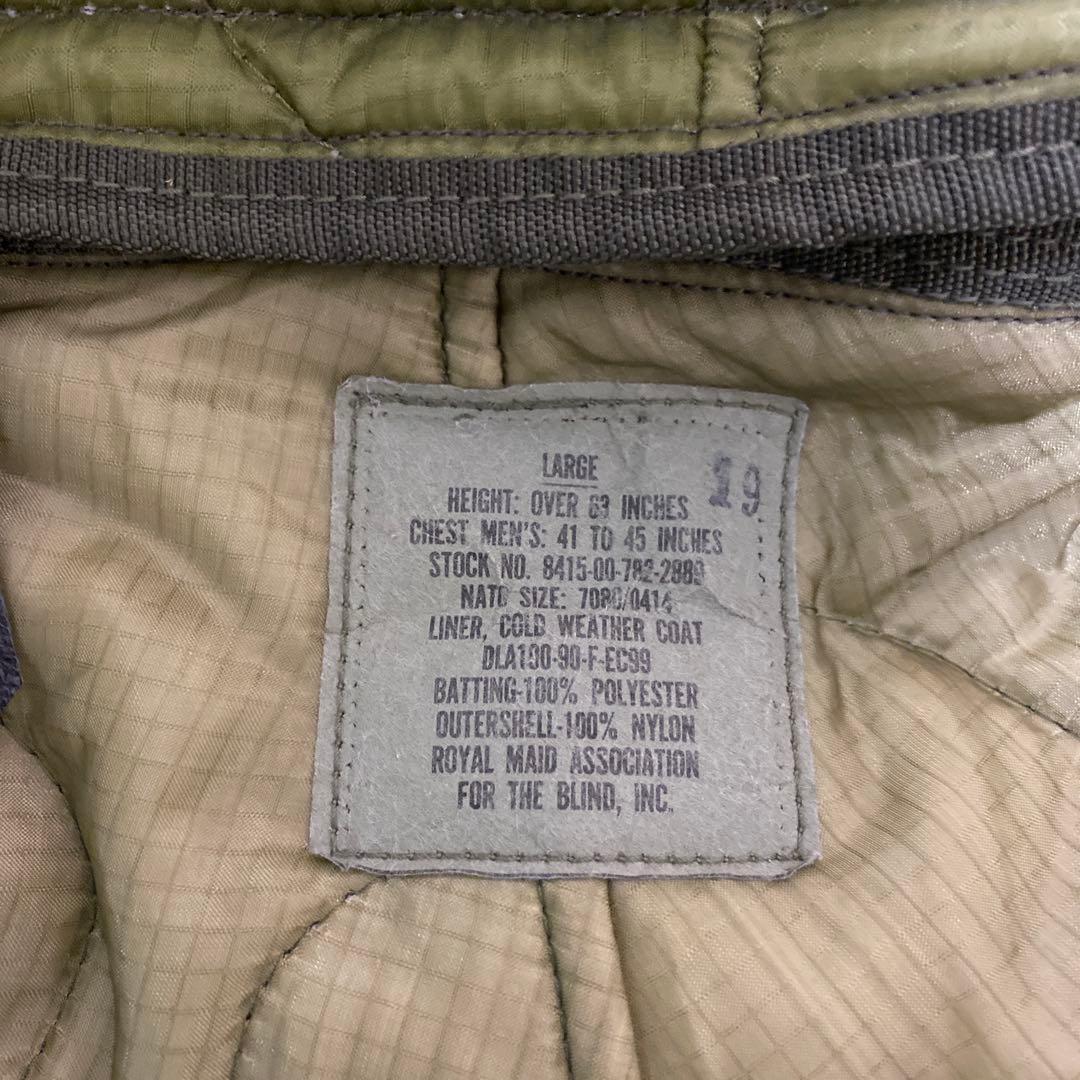 キムタク着同型同色USウエストバッグM-65 Quilted Liner木村拓哉