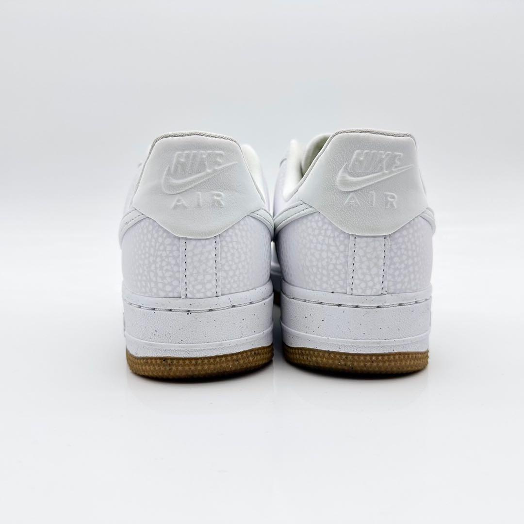 ◇【極美品】ナイキ エアフォース1 07 ホワイト ガムソール - メルカリ