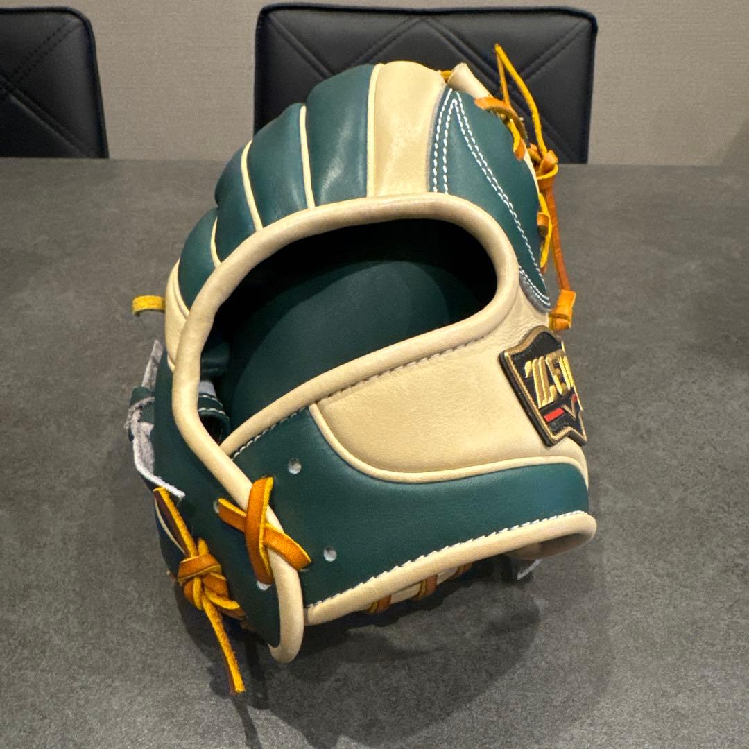 お値下げ！今宮モデル ZETT 軟式グローブ プロモデル 緑/ベージュ