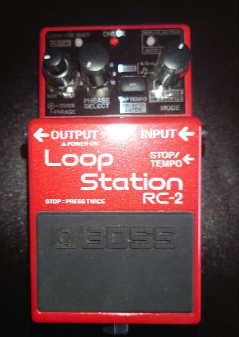 配信機器・PA機器・レコーディング機器 Boss RC-2 Loop Station Boss RC-2 Loop Station Pedal Used - The Music Den