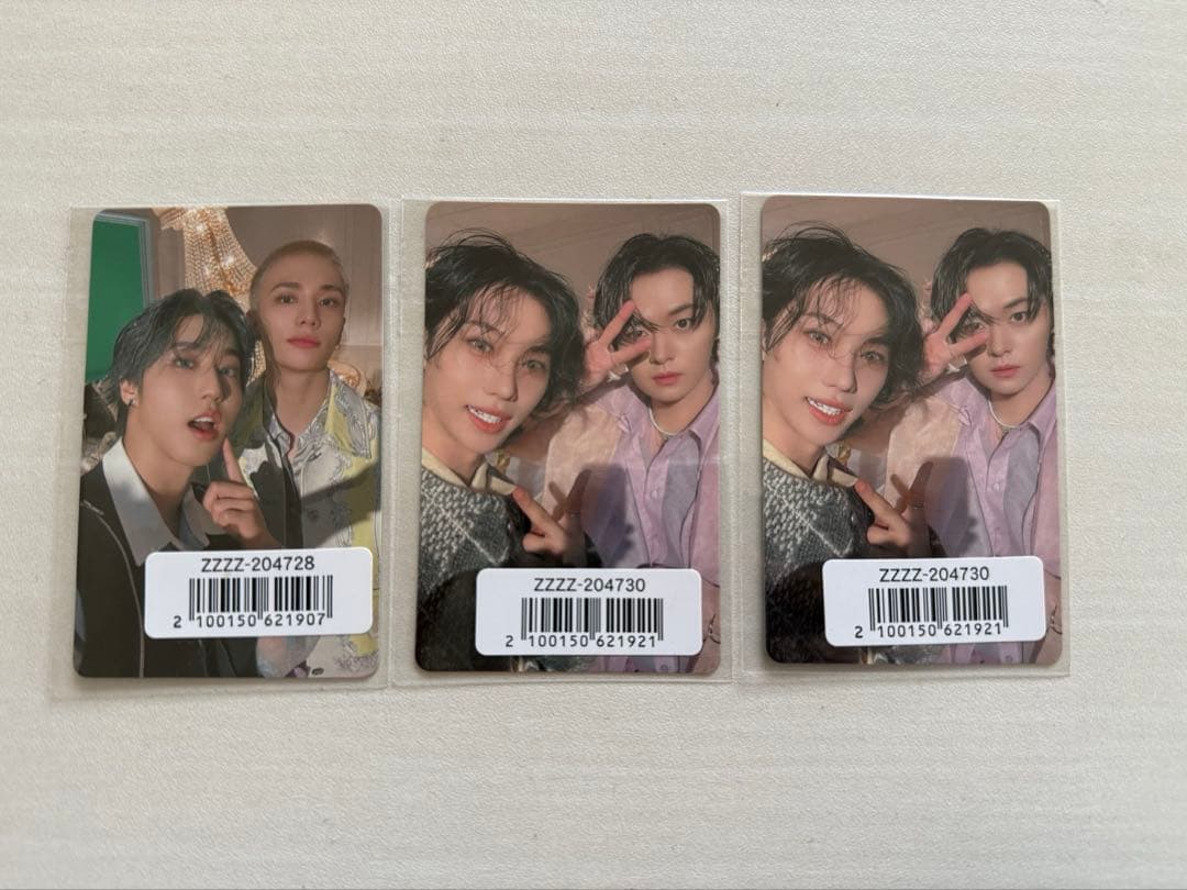 Hollow straykids ユニットトレカ 3枚 セット - メルカリ