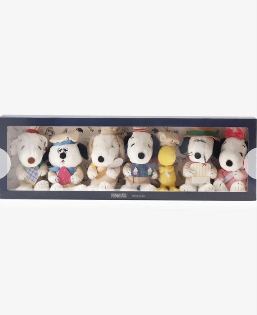 ぬいぐるみ6体セット×2/PEANUTS HS84 JM40