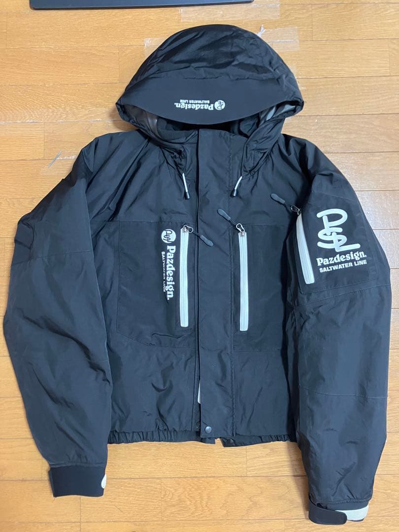 パズデザイン　ブレスシェード　ウェーディング　ウォームジャケット　XL こだわり満載！！ウェーディング専用防寒ジャケット！！ – Pazdesign