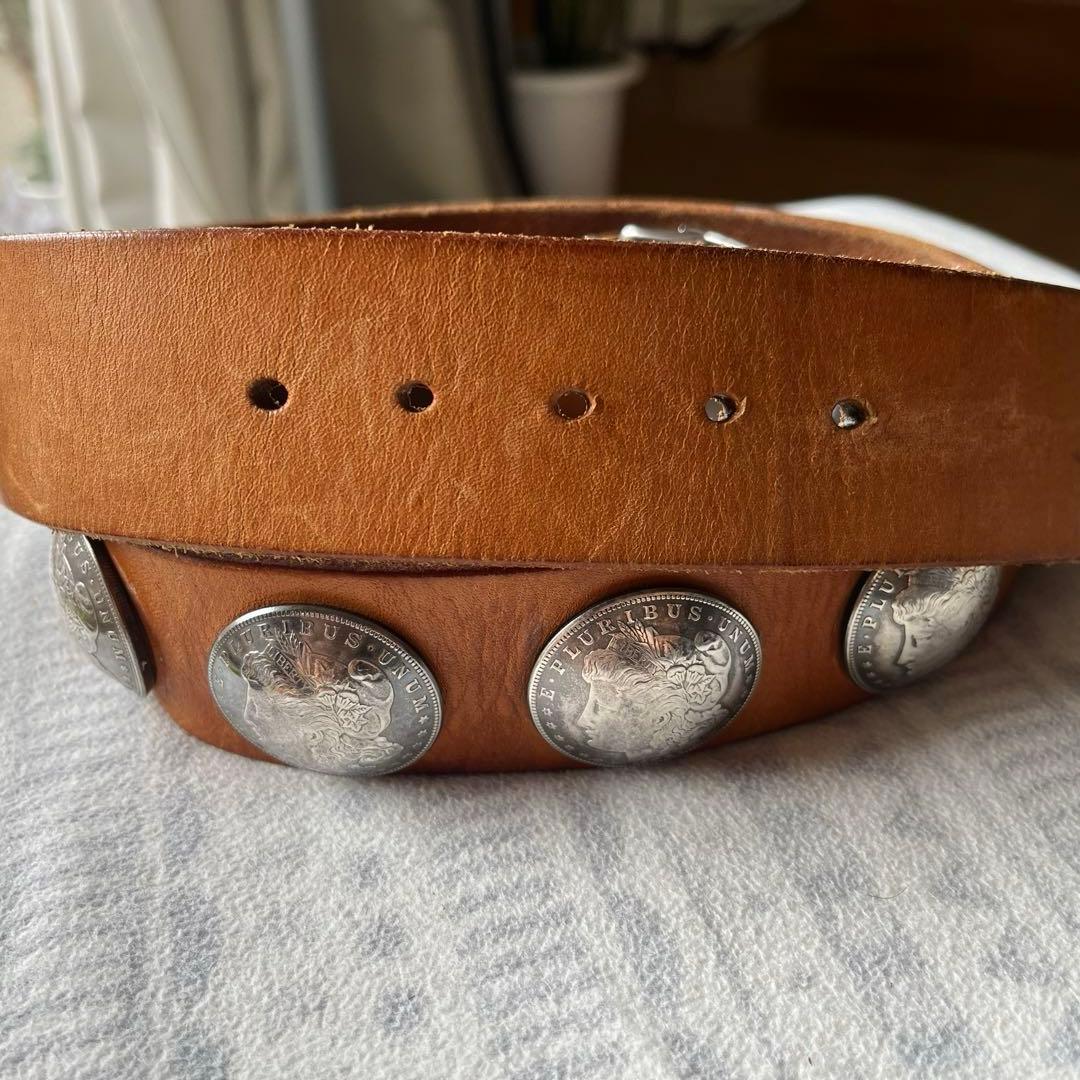 モルガンコンチョベルト 1921年製 13個 バックルシルバー925製セット