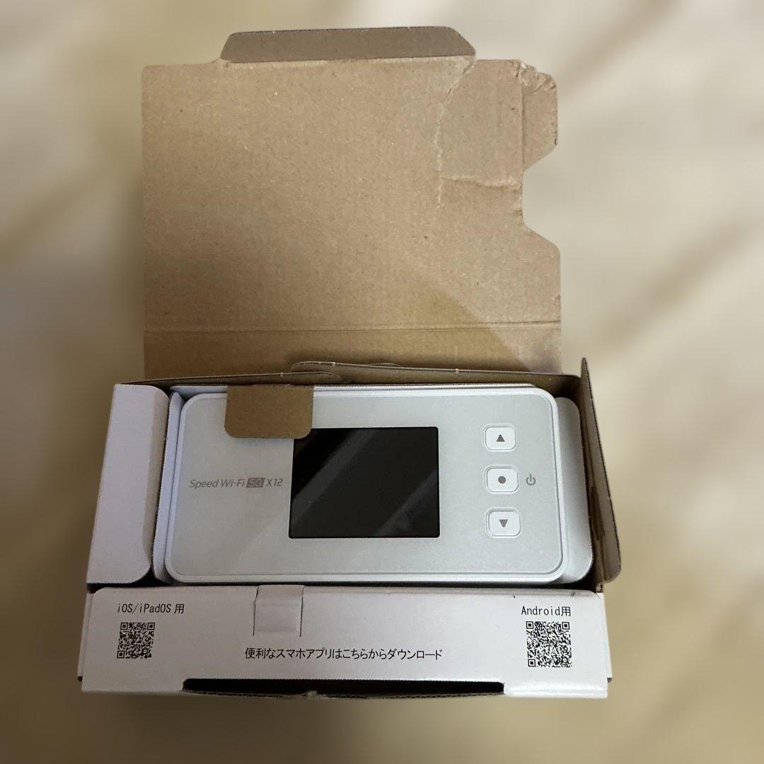 Speed Wi-Fi 5G X12 モバイルルーター - メルカリ