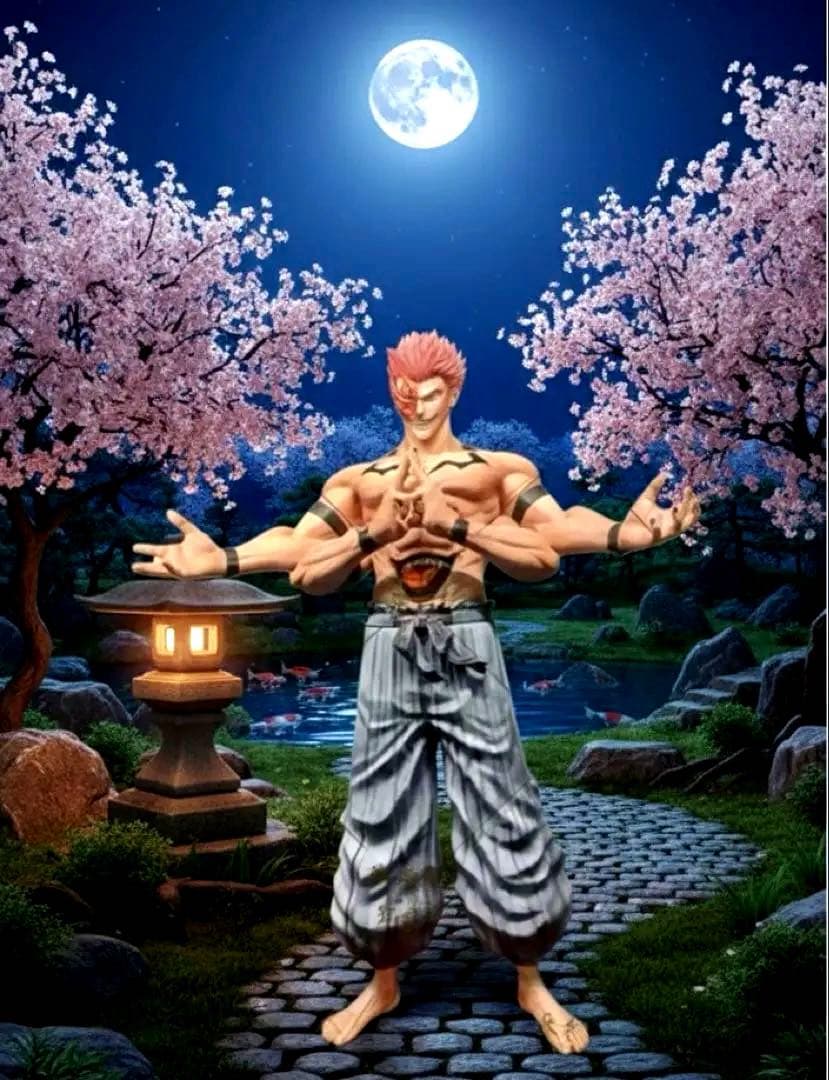 両面宿儺 フィギュア 呪術廻戦 最終形態 ガレージキット 海外限定 塗装済完成品