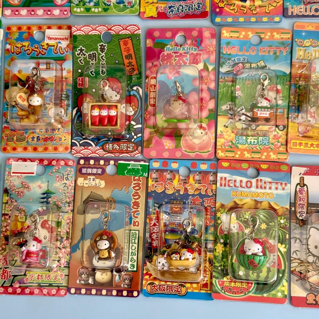 ハローキティ ご当地ストラップ 31点 まとめ売り - メルカリ