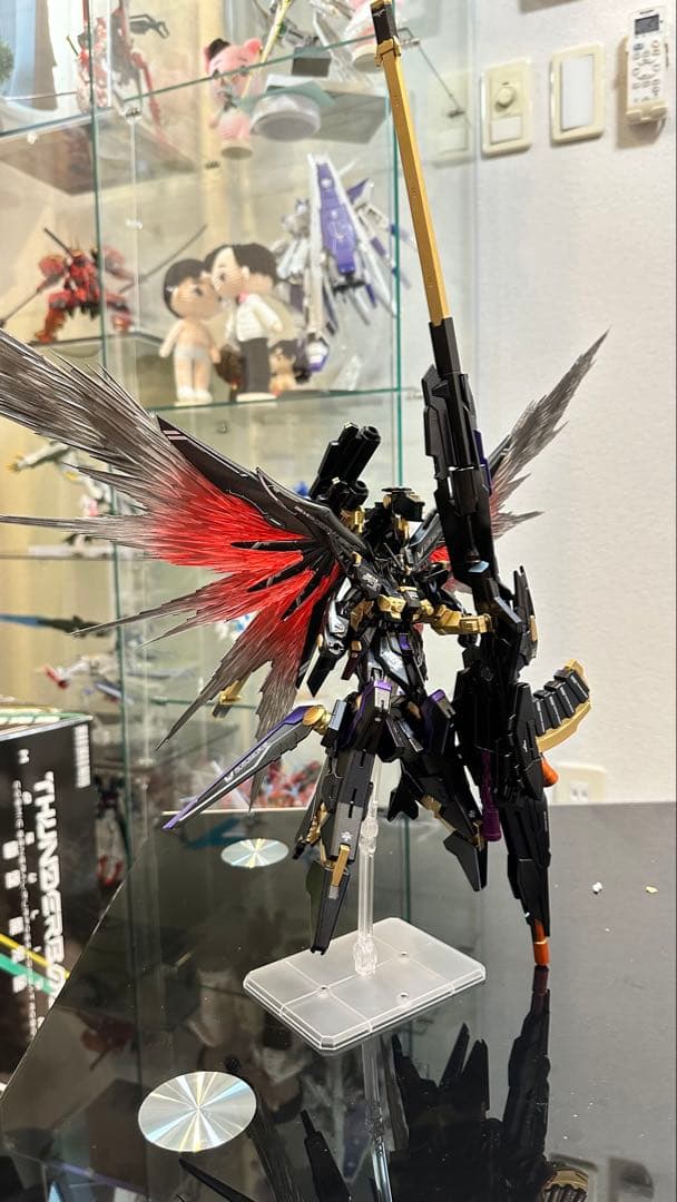 HG デスティニーガンダム Spec II & ゼウスシルエット 塗装済完成品