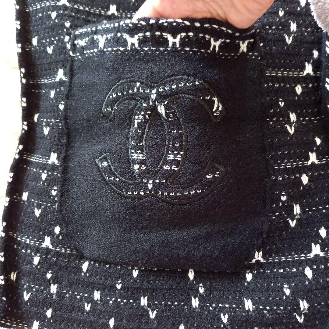 シャネル♡ノベルティマフラーストール♡ポケット付き♡カシミア