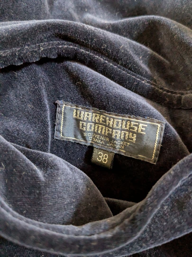 希少WAREHOUSE(ウエアハウス)別珍スカジャン リバーシブル鹿 虎刺繍 M