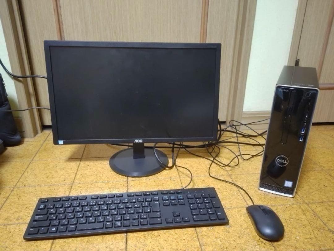 Dell Inspiron3470 i5 8400 FHD液晶モニタ セット DELL Inspironスモールデスクトップ（3470）レビュー！Core i5-8400