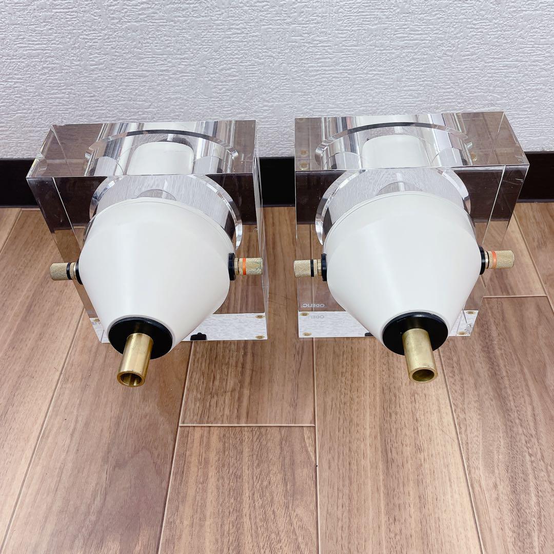 ODELIC × KENWOOD ガラススタンドスピーカー SP0001 2個 - メルカリ