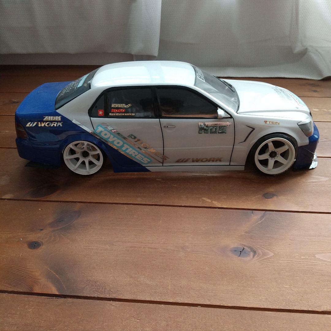 ラジコン トップライン セルシオボディー1/10 - メルカリ