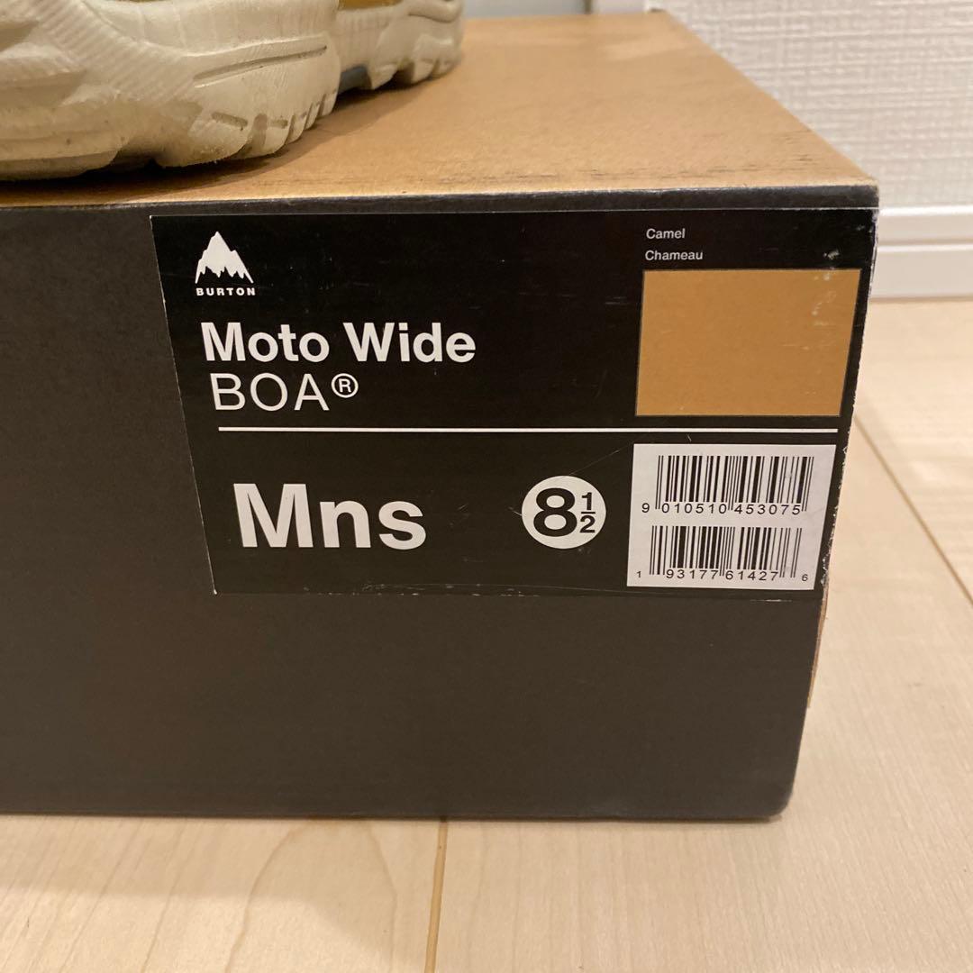 【比較的美品_即日発送】BURTON MOTO BOA WIDE 26.5cm
