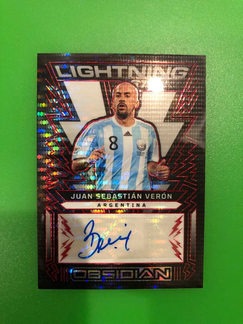 鹿12　JUAN SEBASTIAN VERON オートカード 2024-25 Panini Select Premier League Juan Sebastian Veron Auto | eBay