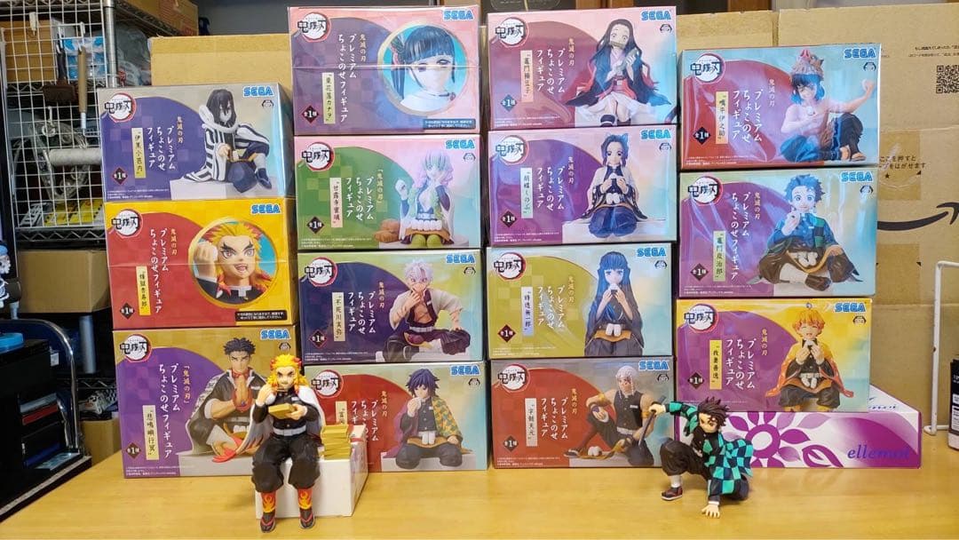 鬼滅の刃　コンプ　プレミアム　ちょこのせフィギュアend ヌードルストッパー ちょこのせフィギュア～竈門炭治郎～ レビュー : ふぃぎゅたく