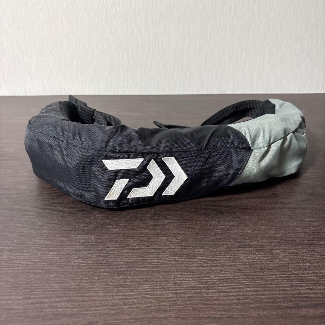 DAIWA ライフジャケット DF-2709 フリーサイズ 黒/グレー DAIWA（ダイワ） DF-2709 インフレータブルライフジャケット モス