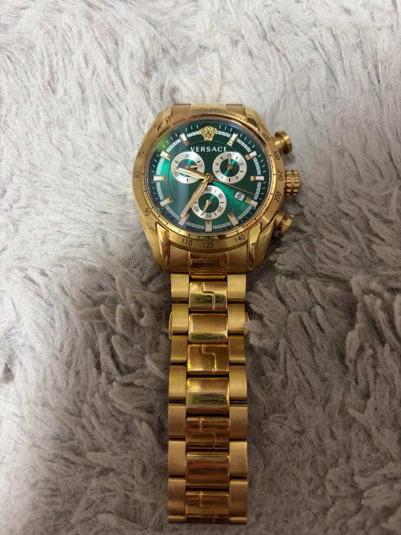 VERSACE V-Ray クロノグラフ　腕時計 ヴェルサーチ V