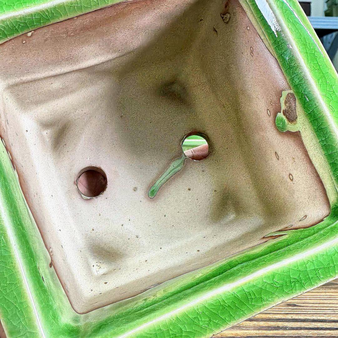 盆栽鉢 青磁鉢 山野草鉢 多肉植物 植木鉢 小品大品盆栽鉢 陶器鉢置物