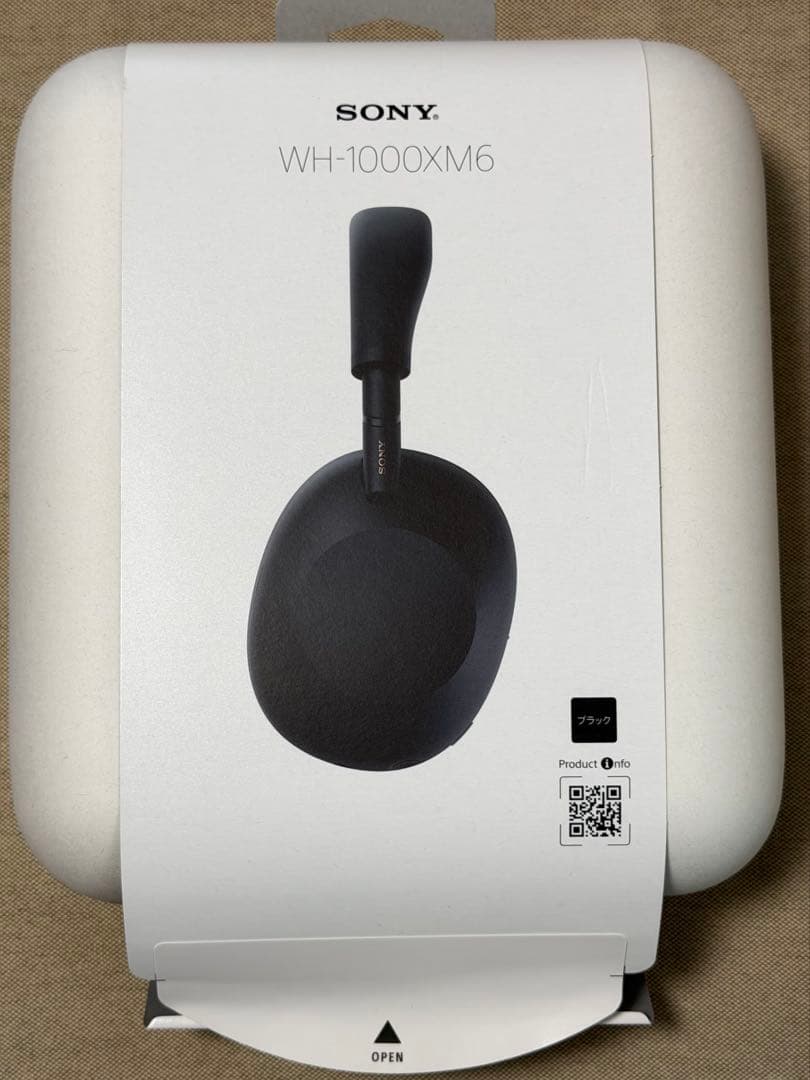 【新品】SONY WH-1000XM6 ブラック WH-1000XM6 | ヘッドホン | ソニー