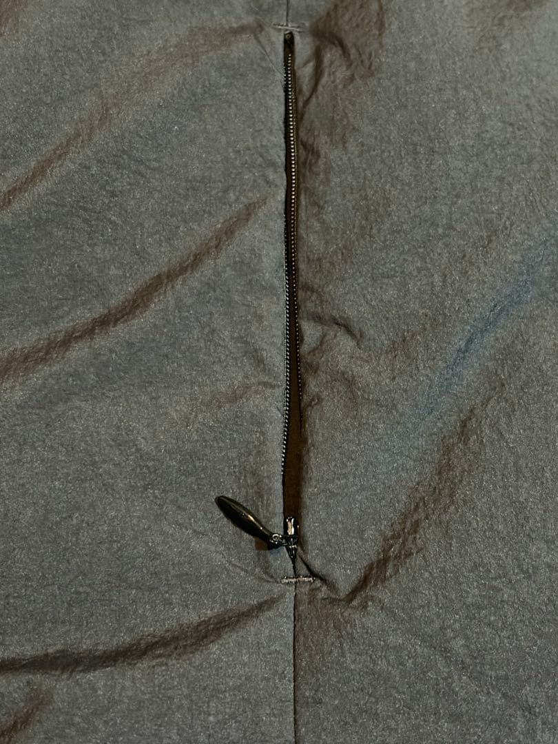 ステッチレス ノーカラー ダウンコート -撥水-