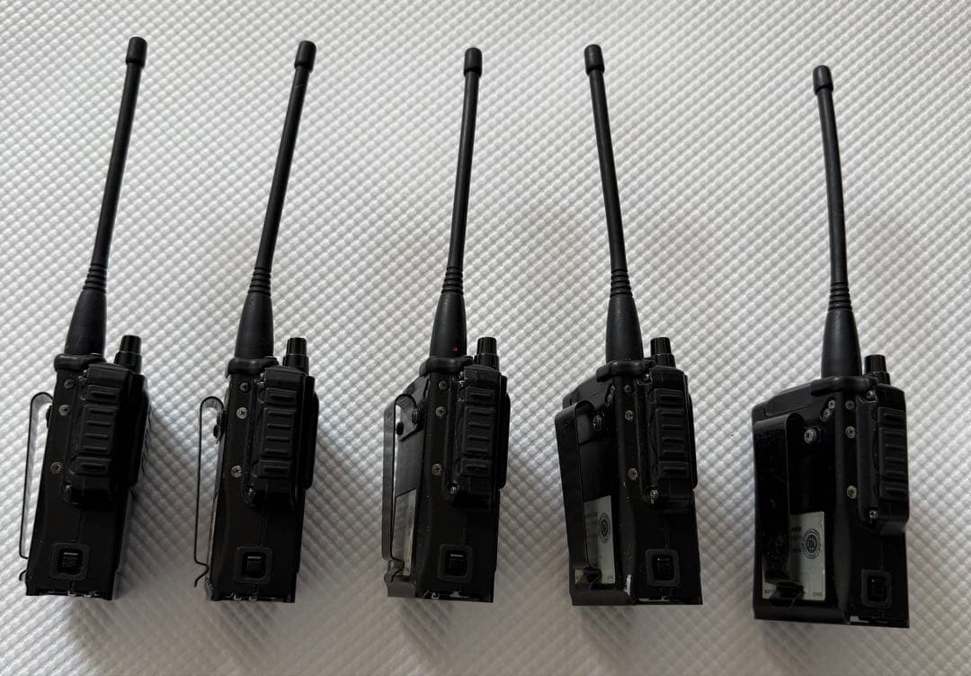 KENWOOD トランシーバー 5台セット 充電器2台 ジャンク 1995年製