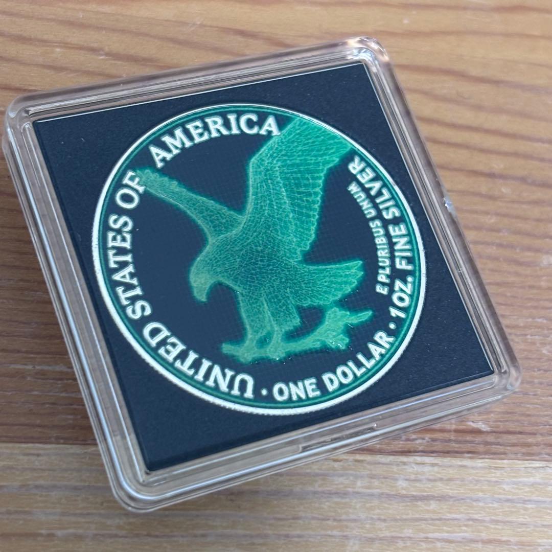 世界限界100枚！】2025 アメリカンイーグル ワイヤーフレーム 銀貨