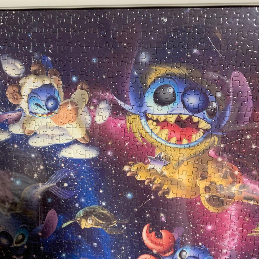 希少 レア リロ＆スティッチ ジグソーパズル 完成品 ディズニー 2000