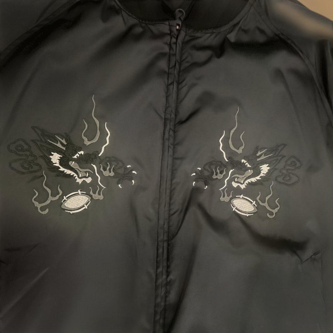 adidas アディダス オールブラックス スカジャン 日本限定 - メルカリ