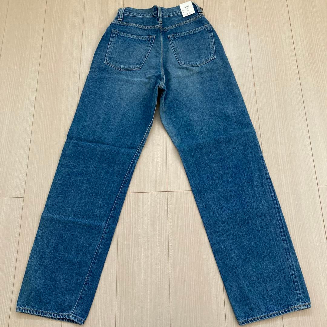 【新品タグ付き】 LENO KAY FADE INDIGO LENO (リノ) KAY HIGH WAIST JEANS FADE INDIGO / ケイハイウエスト