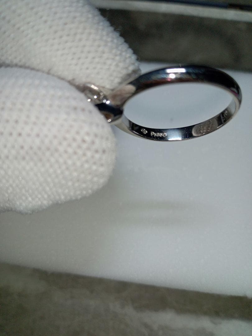 【定価100万円】 大粒ダイヤモンド 0.59ct プラチナダイヤモンドリング