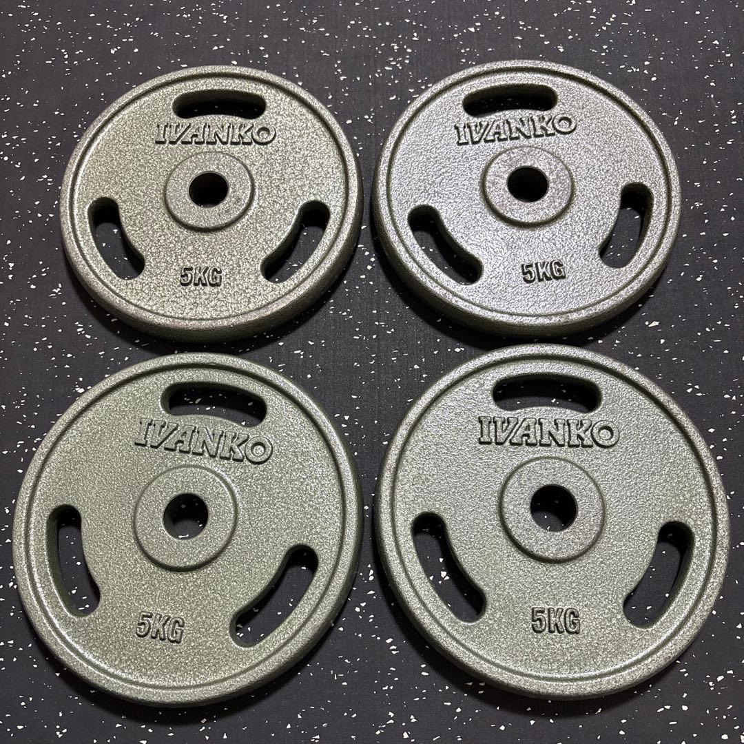 IVANKO ペイントEZグリッププレート 5kg 4枚セットΦ28mm ③ 楽天市場】IVANKO イヴァンコ オリンピックペイントイージーグリップ