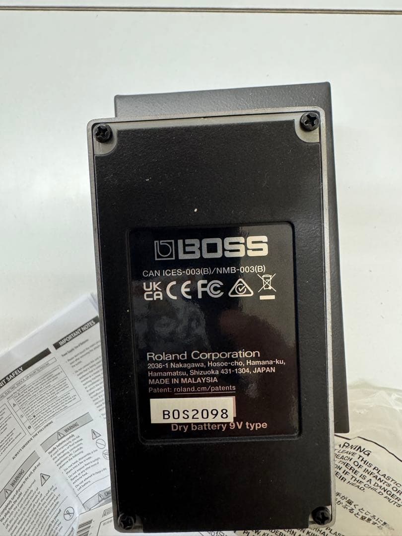 BOSS IR-2 アンプ & キャビネットシミュレーター