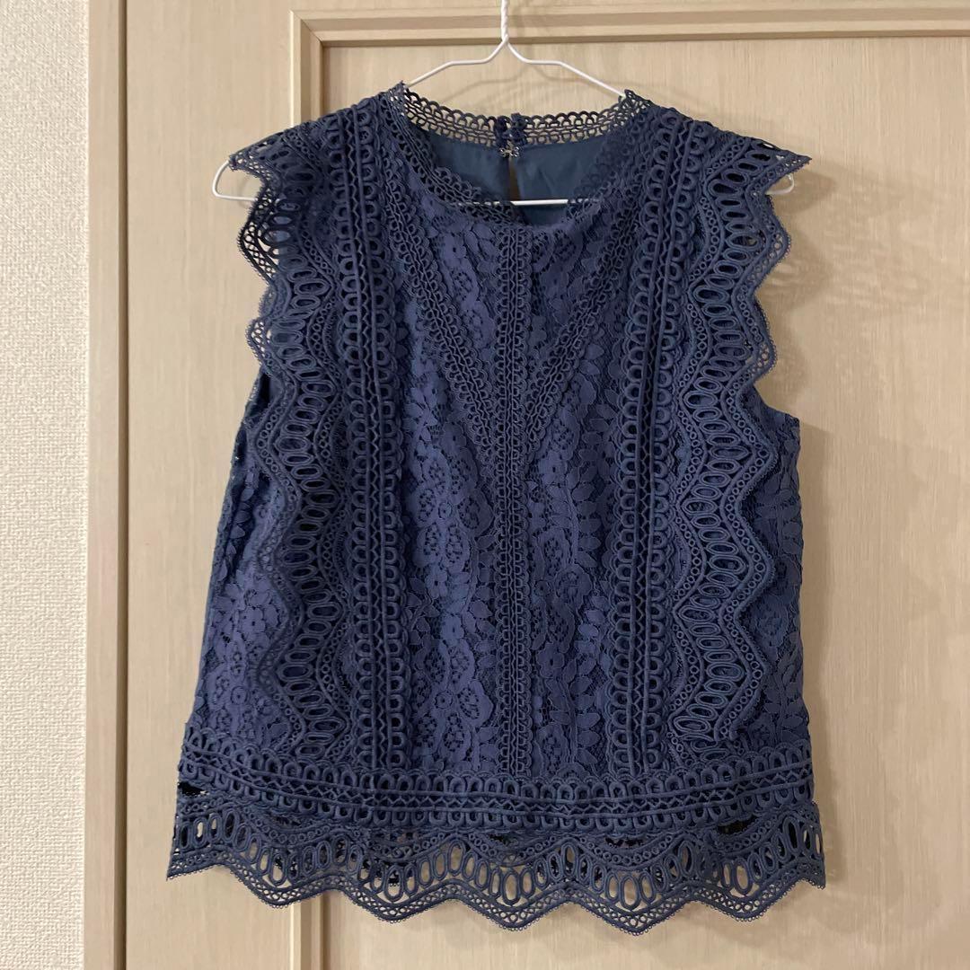 @/@/@/74/80/S/@ ROSEBUD ローズバッド 花柄 ブラウス