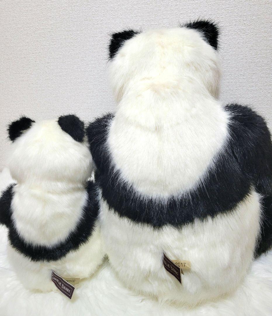 チャーリーベアーズ テディベア アーティスト パンダ親子 ぬいぐるみ