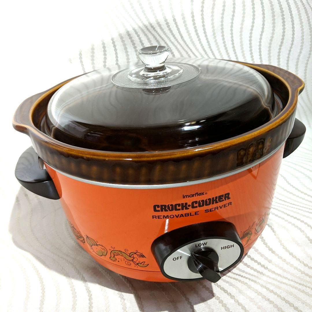 未使用】今西金属クロックポット スロークッカー 4.05L 内鍋取り外し