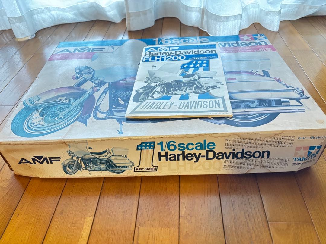 タミヤ　プラモデル　ハーレーダビッドソ　1/6スケール