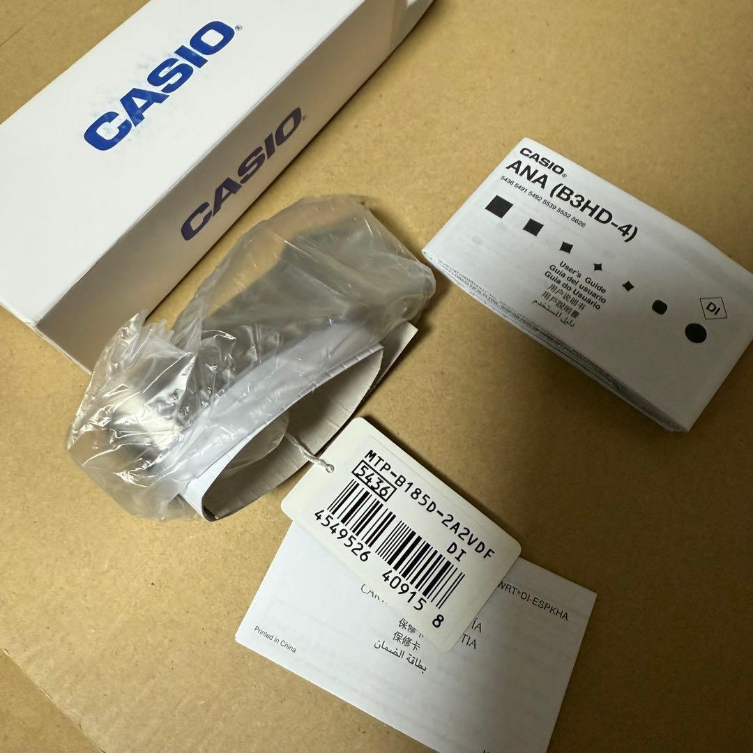 日本未発売】CASIO ✨大人気MTP-B185D-2A2VD - メルカリ