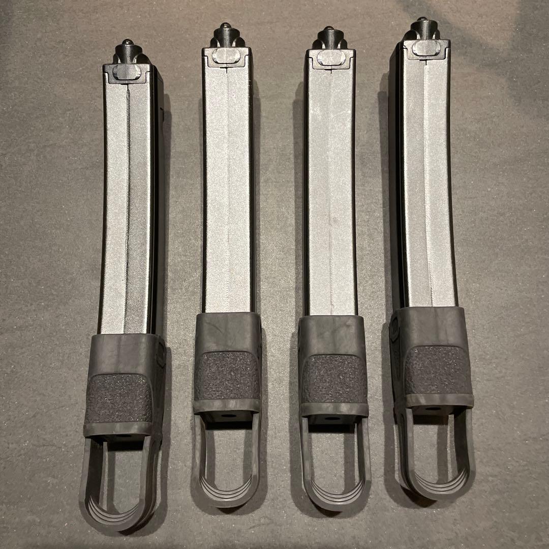 次世代電動ガン　mp5 72連マガジン　4本　マガジンバンパー付き　東京マルイ