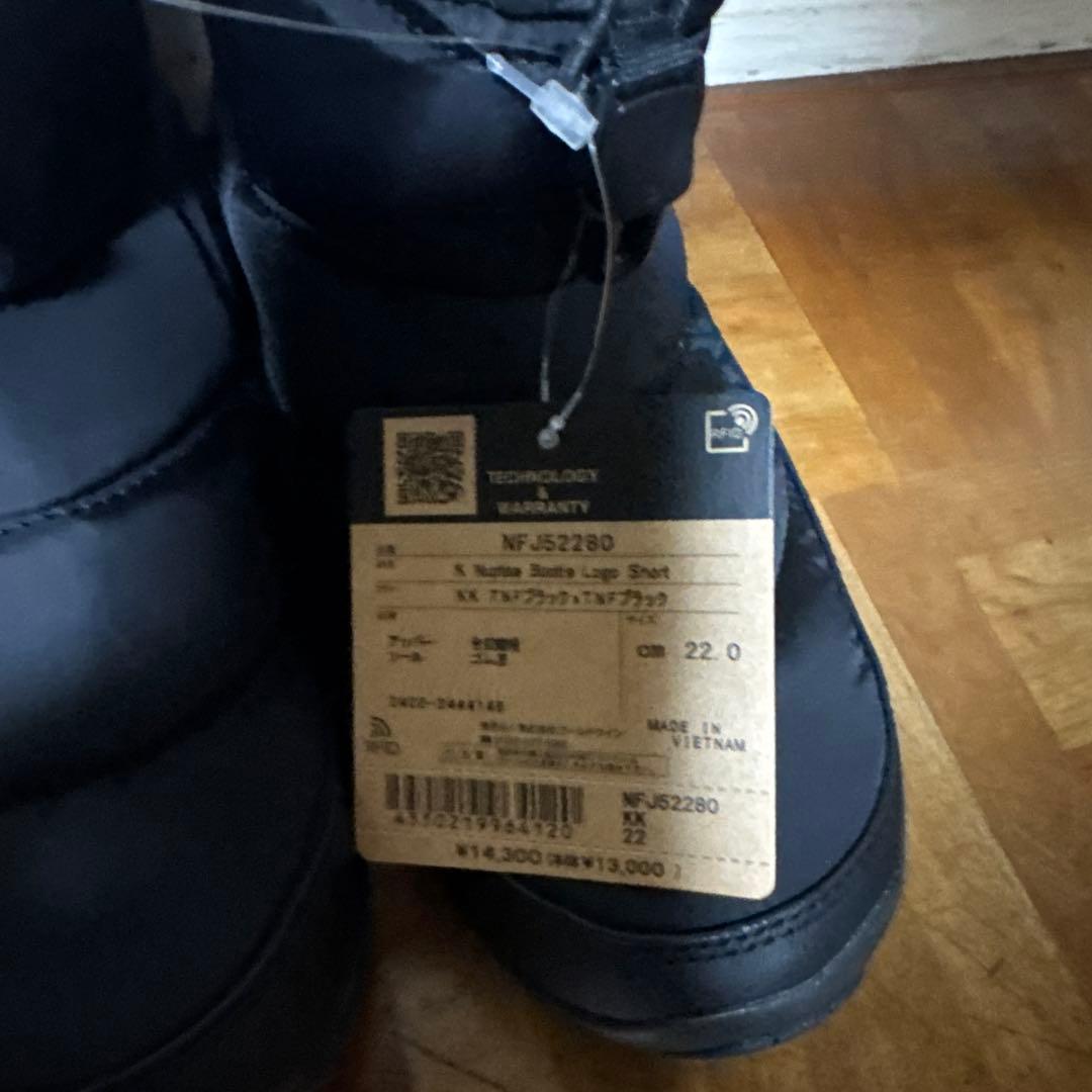 The North Face N ブラックブーツ 22.0cm 新品未使用品