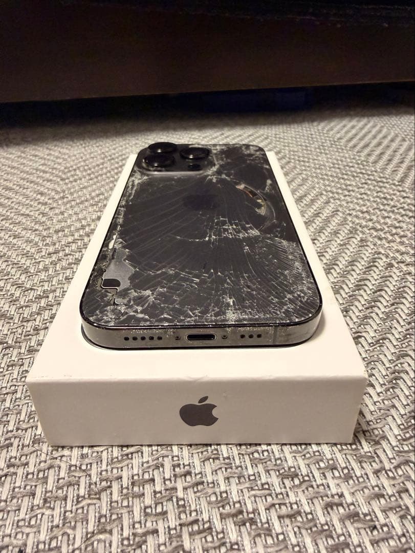 iPhone 14 pro 512GB 背面 液晶漏れ ジャンク - メルカリ