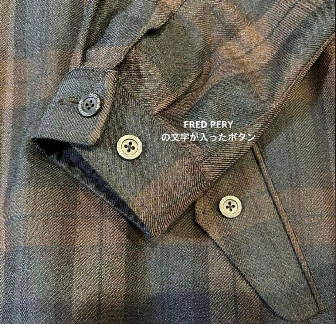 フレッドペリー Fredperry チェック ハリントンジャケット - メルカリ